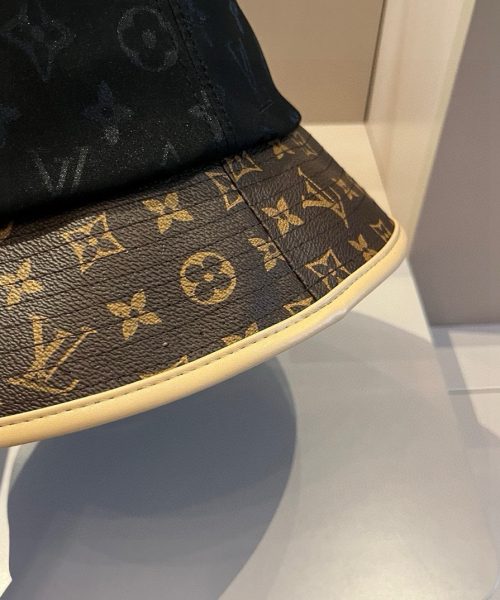 LV066 - Monogram Canvas Bucket Hat Black