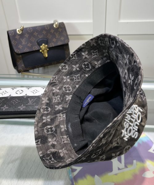LV063 - Monogram Canvas Bucket Hat Brown