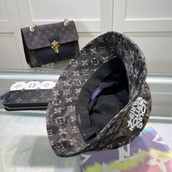 LV063 - Monogram Canvas Bucket Hat Brown - Image 5