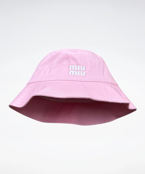 MM005 - Monogram Canvas Bucket Hat Pink