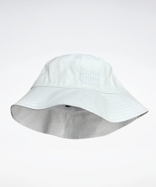 MM002 - Monogram Canvas Bucket Hat White