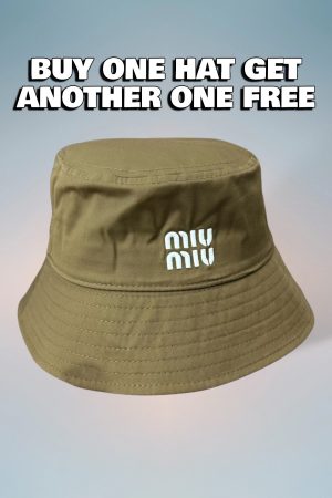 MM003 - Monogram Canvas Bucket Hat Brown