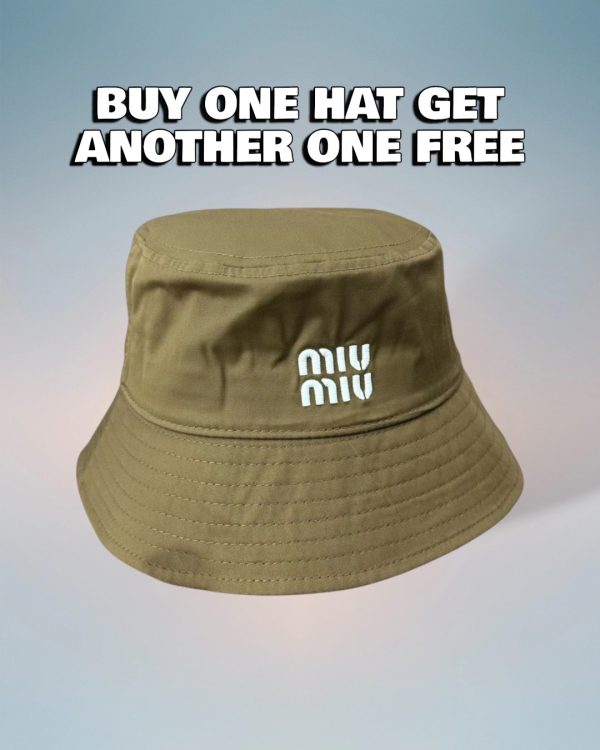 MM003 - Monogram Canvas Bucket Hat Brown