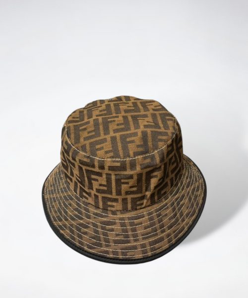 FD001 - Monogram Canvas Bucket Hat Line Black