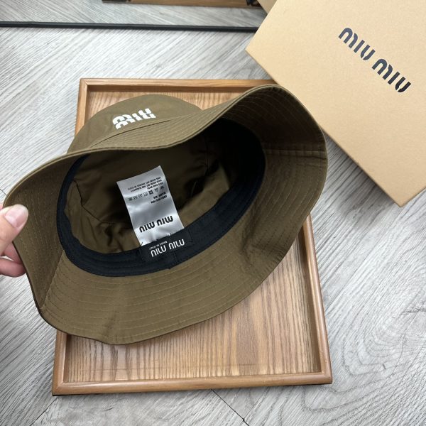 MM003 - Monogram Canvas Bucket Hat Brown - Image 3