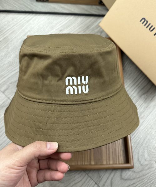 MM003 - Monogram Canvas Bucket Hat Brown