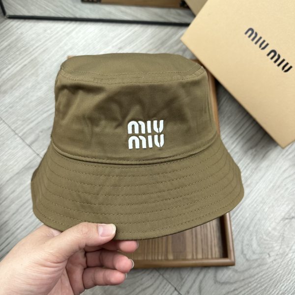 MM003 - Monogram Canvas Bucket Hat Brown - Image 4