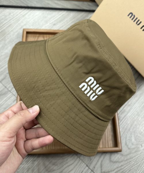 MM003 - Monogram Canvas Bucket Hat Brown
