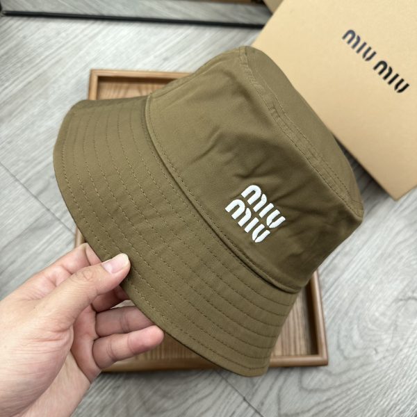 MM003 - Monogram Canvas Bucket Hat Brown - Image 5