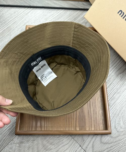 MM003 - Monogram Canvas Bucket Hat Brown