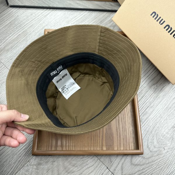 MM003 - Monogram Canvas Bucket Hat Brown - Image 6