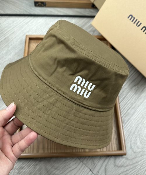 MM003 - Monogram Canvas Bucket Hat Brown