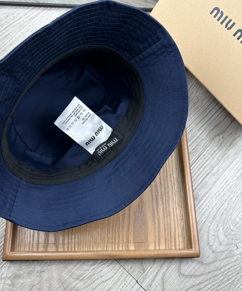 MM004 - Monogram Canvas Bucket Hat Blue