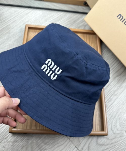 MM004 - Monogram Canvas Bucket Hat Blue