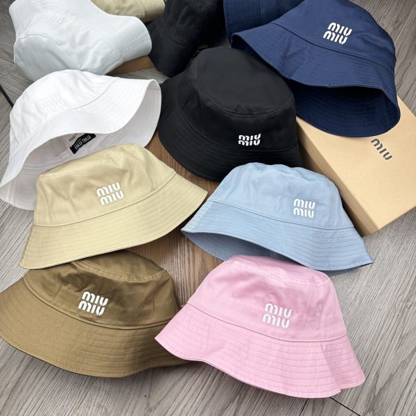MM002 - Monogram Canvas Bucket Hat White - Image 8
