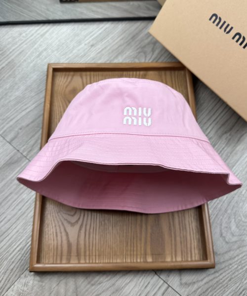 MM005 - Monogram Canvas Bucket Hat Pink