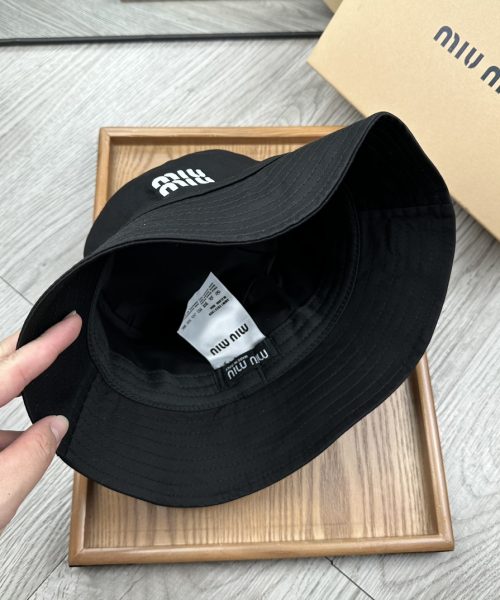 MM001 - Monogram Canvas Bucket Hat Black