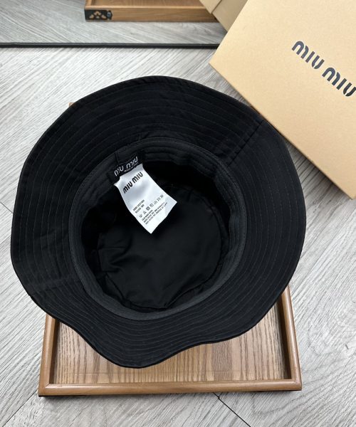 MM001 - Monogram Canvas Bucket Hat Black