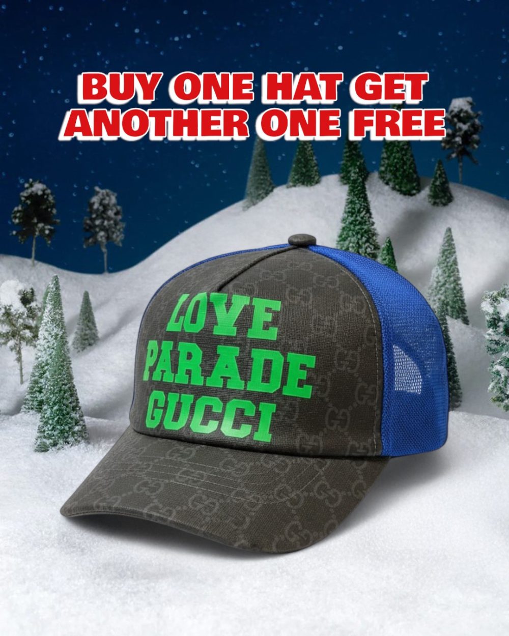 GC010 - Monogram Canvas Baseball Hat