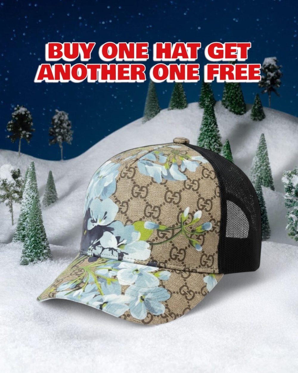 GC020 - Monogram Canvas Baseball Hat