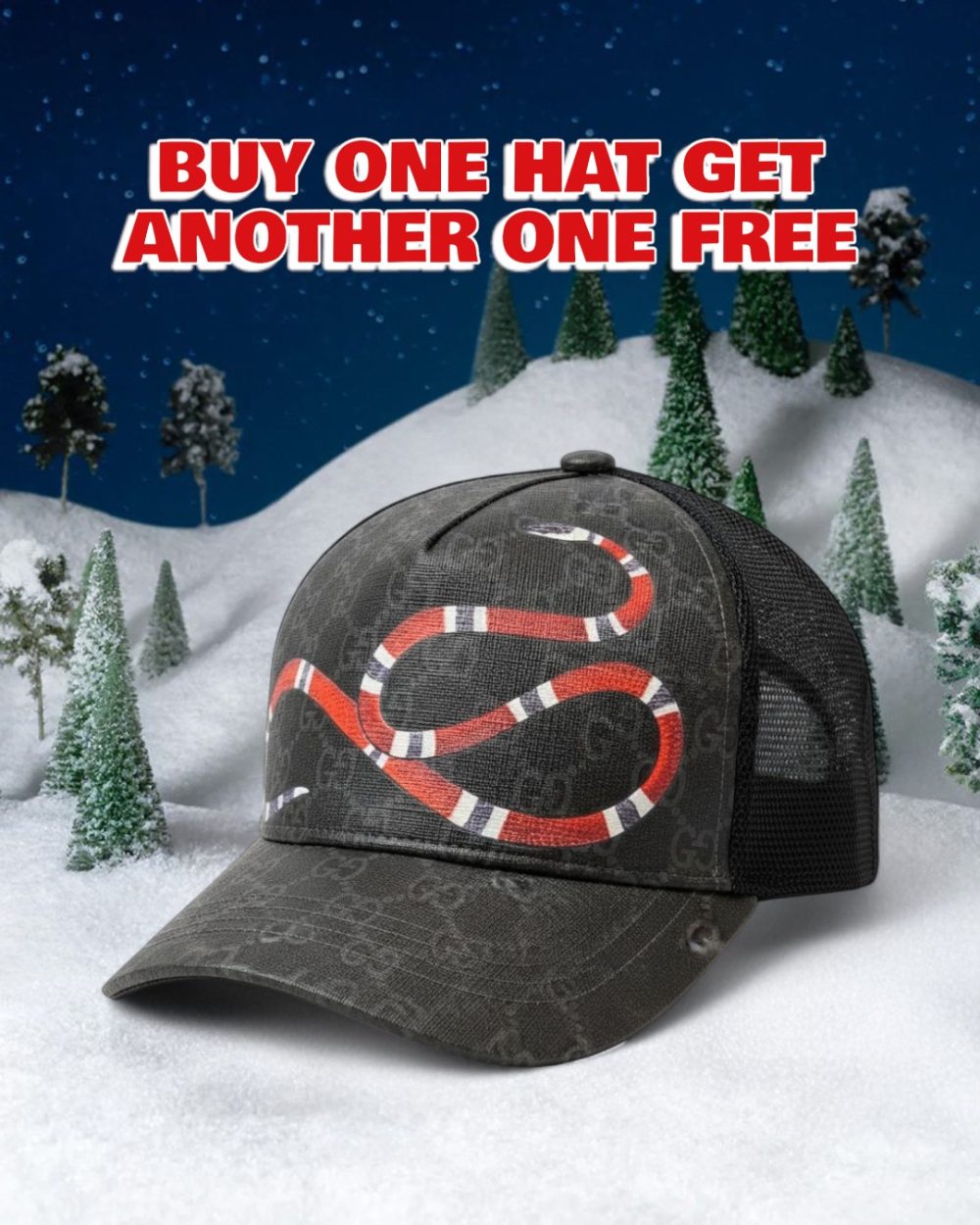 GC024 - Monogram Canvas Baseball Hat