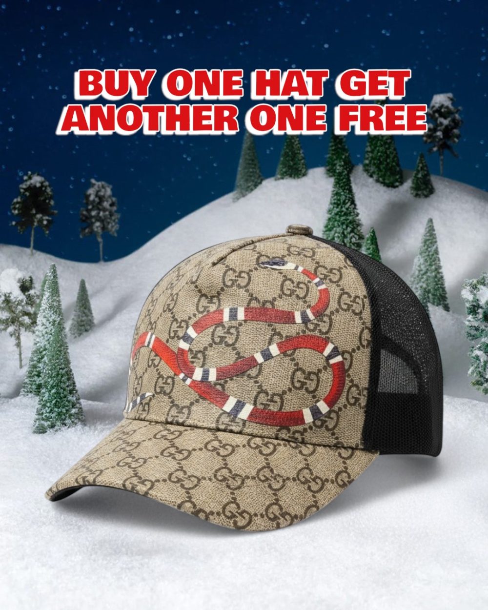 GC025 - Monogram Canvas Baseball Hat