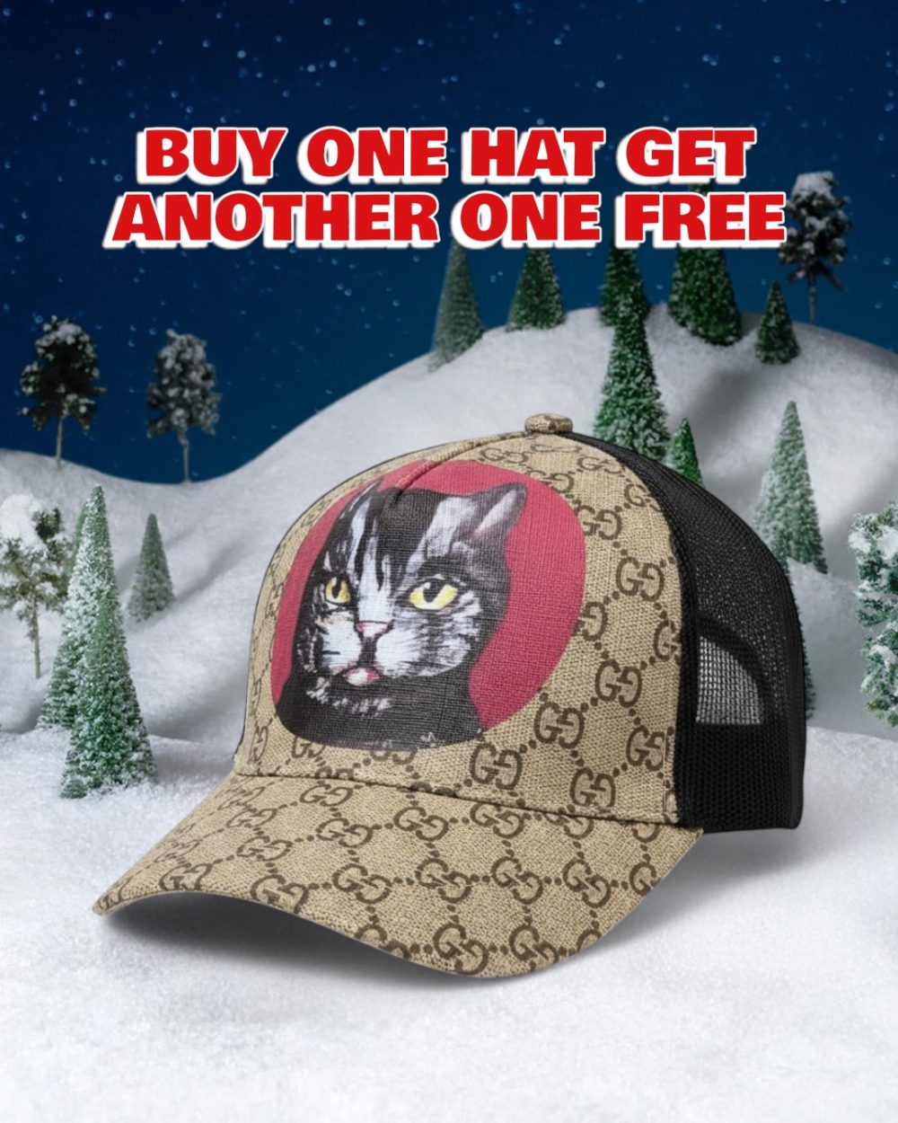 GC027 - Monogram Canvas Baseball Hat