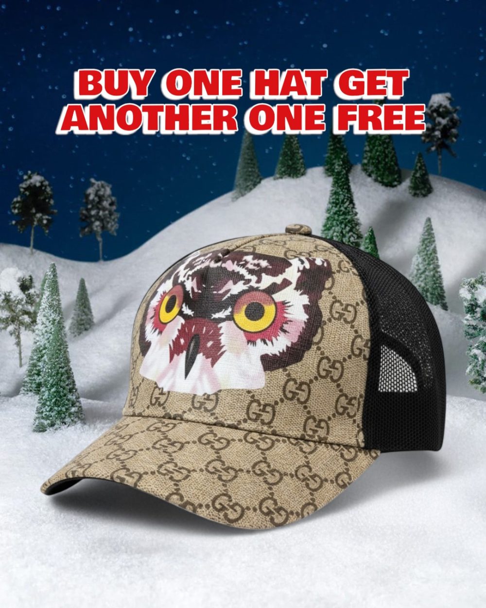 GC028 - Monogram Canvas Baseball Hat