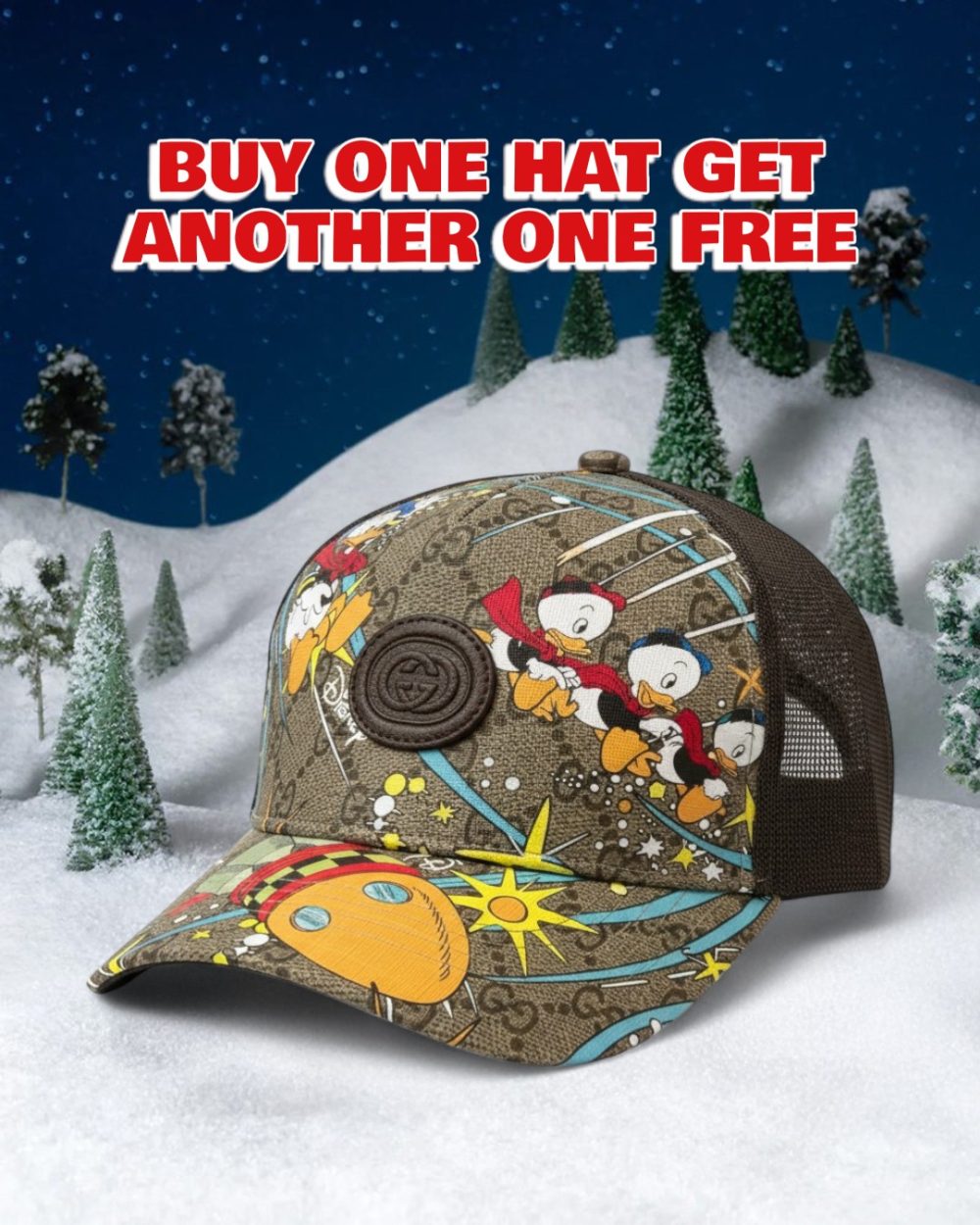 GC032 - Monogram Canvas Baseball Hat