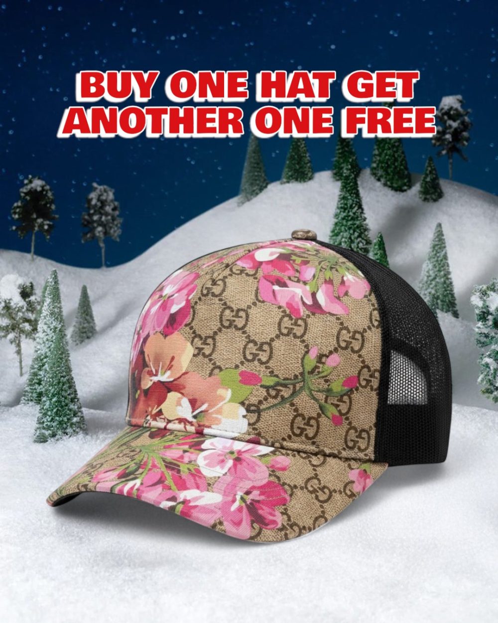 GC041 - Monogram Canvas Baseball Hat