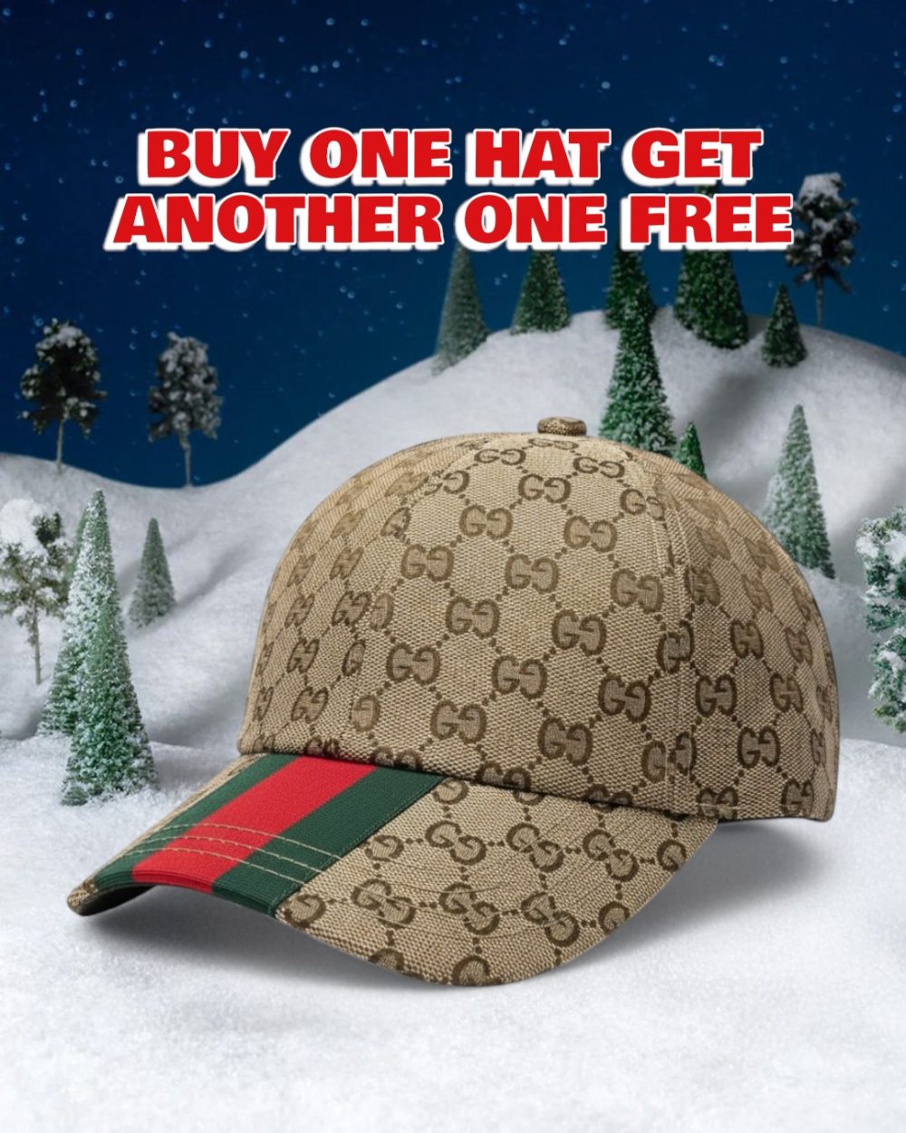 GC043 - Monogram Canvas Baseball Hat
